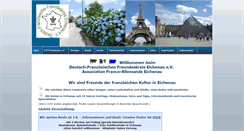 Desktop Screenshot of dffeichenau.de