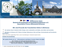 Tablet Screenshot of dffeichenau.de